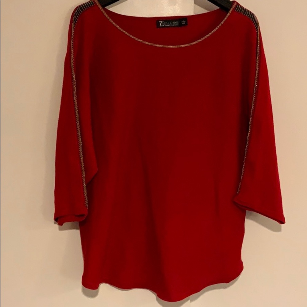 Quarter Sleeve Sweater